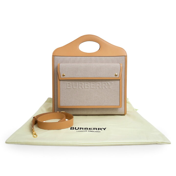 楽天市場】【新品・未使用品】バーバリー BURBERRY ポケットバッグ 