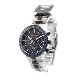 【新品・未使用品】セイコー SEIKO アストロン 5X デュアルタイム ソーラーGPS衛星電波修正 腕時計 チタン セラミック シルバー ブラック ブルー 黒 青 SBXC009 箱付