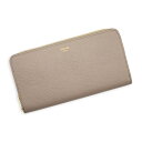 【新品・未使用品】セリーヌ CELINE ラージ ジップドウォレット ラウンドファスナー 長財布 グレインカーフレザー Pebble ペブル グレージュ マットゴールド金具 10B553BEL 箱付