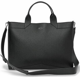【未使用　展示品】カルティエ Cartier ロザンジュ スリムドキュメントホルダー ビジネス ショルダー ハンドバッグ 2way 斜め掛け グレインドカーフスキン レザー ブラック シルバー金具 CRL1002553
