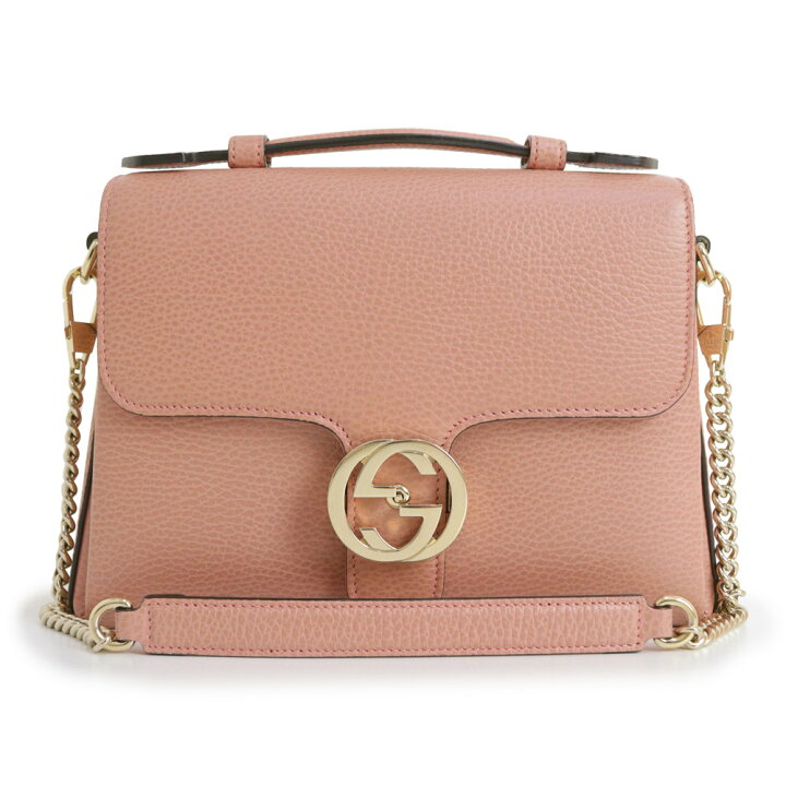 楽天市場】【中古】グッチ GUCCI インターロッキングG 2way チェーン 