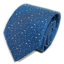 【新品・未使用品】エルメス HERMES BUBBLE H バブルH ネクタイ 7CM シルク100％ BLANC ブラン Bleu ブルー Bleu Cana…