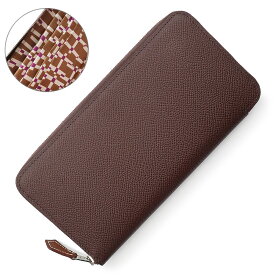 【新品・未使用品】エルメス HERMES アザップ ロング シルクイン H en Filet Hアンフィレ ジップ ラウンドファスナー 長財布 ヴォーエプソン レザー ルージュセリエ チャイ カシス ボルドー ブラウン シルバー金具 B刻印 箱付
