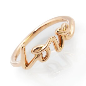 【美品】ティファニー TIFFANY&Co. パロマ ピカソ グラフィティ ミニ ラブ リング 指輪 #9.5号 K18RG 750 ローズゴールド 箱付