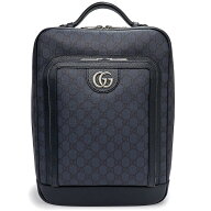 【未使用　展示品】GUCCI グッチ 745718 オフィディア GGスプリームキャンバス レザー ネイビー リュック…