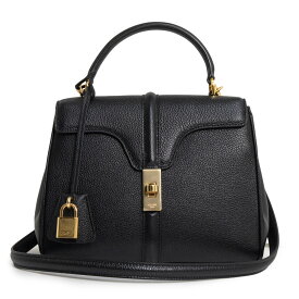 【未使用　展示品】CELINE セリーヌ 188003BF8.38NO スモール 16 セーズ グレインドカーフスキン ブラック 2Way 斜め掛け ショルダー ハンドバッグ ゴールド金具