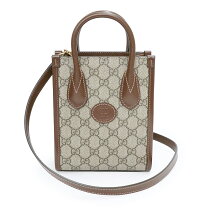楽天市場】gucci エンボス（カラーブラウン）（ショルダーバッグ 