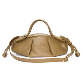 【新品・未使用品】LOEWE ロエベ A709P48X02 パセオ スモール カーフスキン ベージュ 2WAY ショルダー ハンドバッグ 斜め掛け レザー ゴールド金具