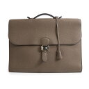【美品】HERMES エルメス サック ア デペッシュ 41 トゴ トープ ブルーエレクトリック グレージュ T刻印 ビジネス ハ…