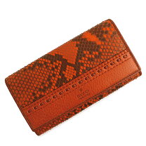 楽天市場】gucci 財布 パイソン 二つ折りの通販