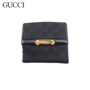 グッチ(GUCCI) バンブー(bamboo) 中古 レディース二つ折り財布 | 通販  