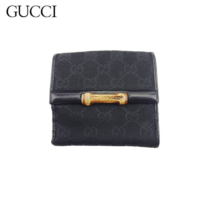楽天市場】【スプリングセール】【中古】 グッチ Wホック 財布 二  