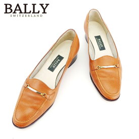 【スプリングセール30％OFF】バリー BALLY ローファー シューズ 靴 レディース #3ハーフ ブラウン レザー 【バリー】 D1859 【中古】