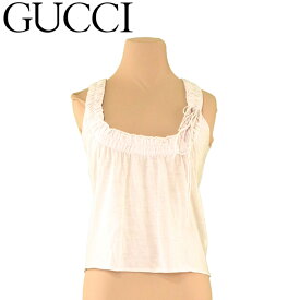 【冬のTHEセール 30%OFF】グッチ GUCCI トップス ノースリ レディース ♯Sサイズ ベージュ ウール 毛 【グッチ】 T11929 【中古】