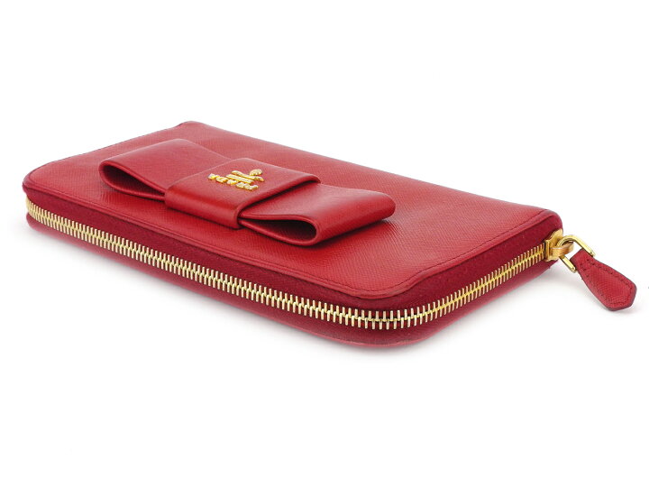 楽天市場】【楽天スーパーSALE☆最大50％OFF】プラダ 長財布 ラウンド 