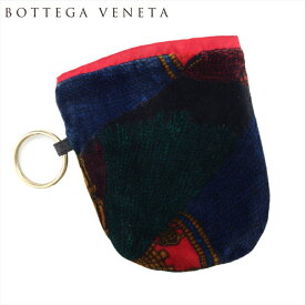 【冬のTHEセール 30%OFF】ボッテガ ヴェネタ ポーチ ポーチ レディース メンズ ネイビー グリーン レッド ベロア BOTTEGA VENETA c4366s 【中古】