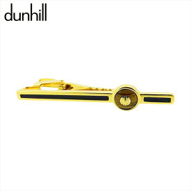 【春の大感謝祭 30％OFF】ダンヒル ネクタイピン アクセサリー ゴールド×ブラック dunhill T21580 【中古】