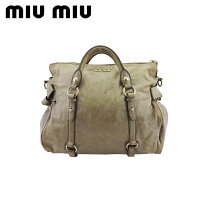 楽天市場】miumiu 2wayバッグ サイドリボンの通販