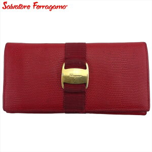 サルヴァトーレ・フェラガモ(Salvatore Ferragamo) 中古 レディース長  