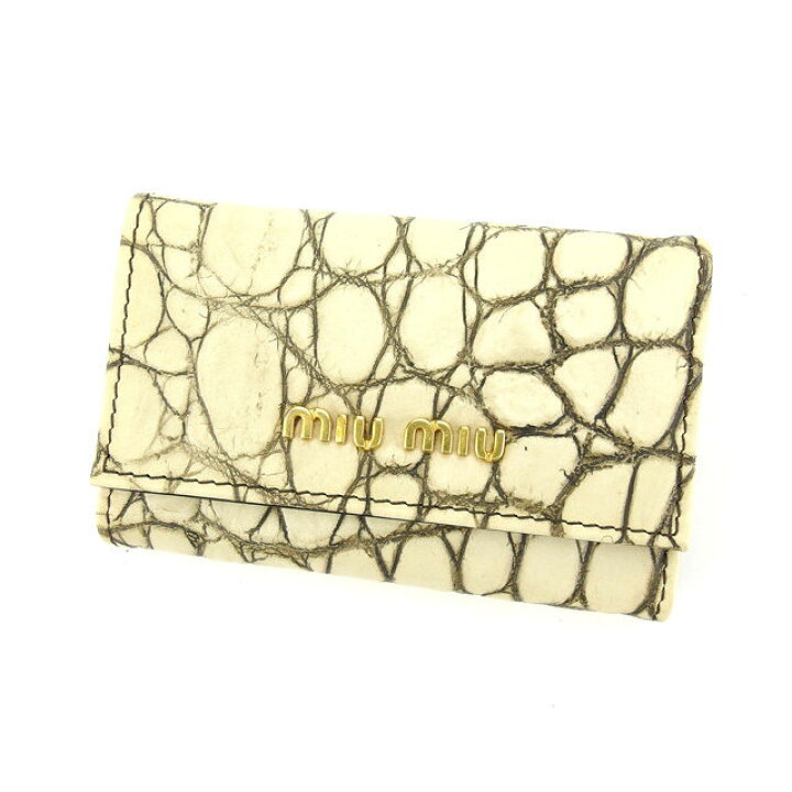 楽天市場】【スーパーセール30%OFF】ミュウミュウ miumiu キーケース 6 