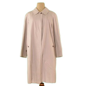 【楽天スーパーSALE最大50％OFF】バーバリー BURBERRY コート シングル ロング レディース ♯7ARサイズ ベージュ 綿 100%(胴裏)綿(袖裏)ポリエステル 【バーバリー】 L2303 【中古】 ブランド ハイブランド ヴィンテージ 送料無料