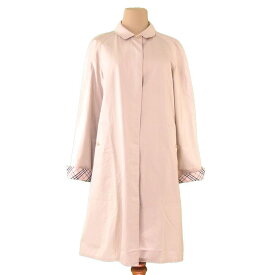 【Rakuten Fashion THE SALE★最大50％OFF】バーバリー BURBERRY コート シングル ロング レディース ♯9ARサイズ ベージュ系 綿75%ポリエステル25%(背裏)綿(袖裏)キュプラ 【バーバリー】 T425 【中古】 ブランド ハイブランド ヴィンテージ 送料無料
