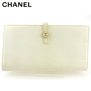 シャネル(CHANEL) ココボタン(coco button) 中古 レディース長財布  