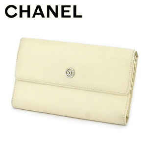 シャネル(CHANEL) ココボタン(coco button) 中古 三つ折り財布 | 通販  