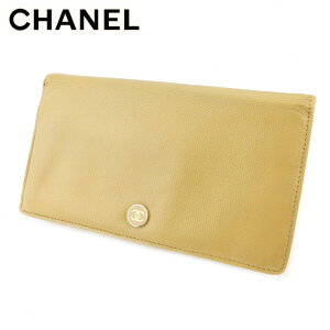 シャネル(CHANEL) ココボタン(coco button) 中古 レディース長財布  