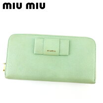 楽天市場】miumiu 長財布 リボンの通販
