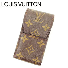 【春の大感謝祭 30％OFF】ルイヴィトン Louis Vuitton シガレットケース タバコケース レディース エテュイシガレット ブラウン モノグラムキャンバス 【ルイ・ヴィトン】 T11951 【中古】