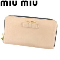 楽天市場】miumiu 長財布 リボンの通販