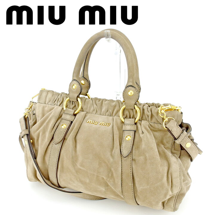 楽天市場】【サマーSALE30％OFF】ミュウミュウ 2WAY ショルダーバッグ 