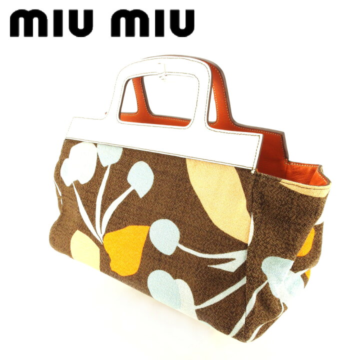 楽天市場】【ウィンターセール 28％OFF】ミュウミュウ トートバッグ 
