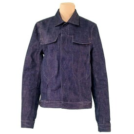 【冬のTHEセール 30%OFF】ヘルムート ラング ジャケット Gジャン アウター ♯Sサイズ デニム ネイビー コットン 綿 HELMUT LANG 【ヘルムート ラング】 e1479s 【中古】