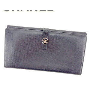 シャネル(CHANEL) ココボタン(coco button) 中古 レディース長財布  