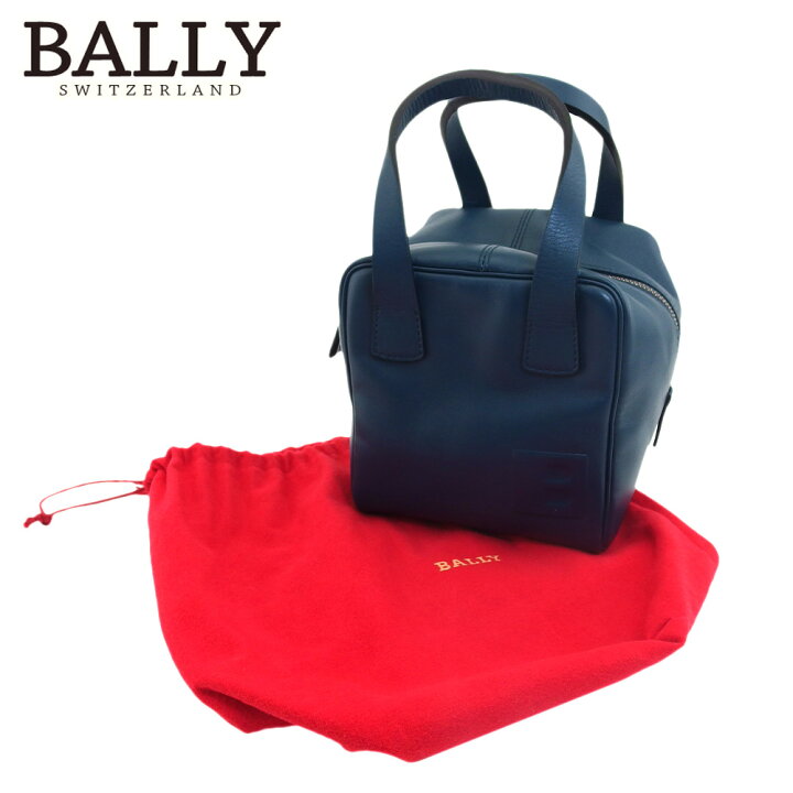 楽天市場】【秋Sale】バリー BALLY ハンドバッグ キューブ Bマーク  