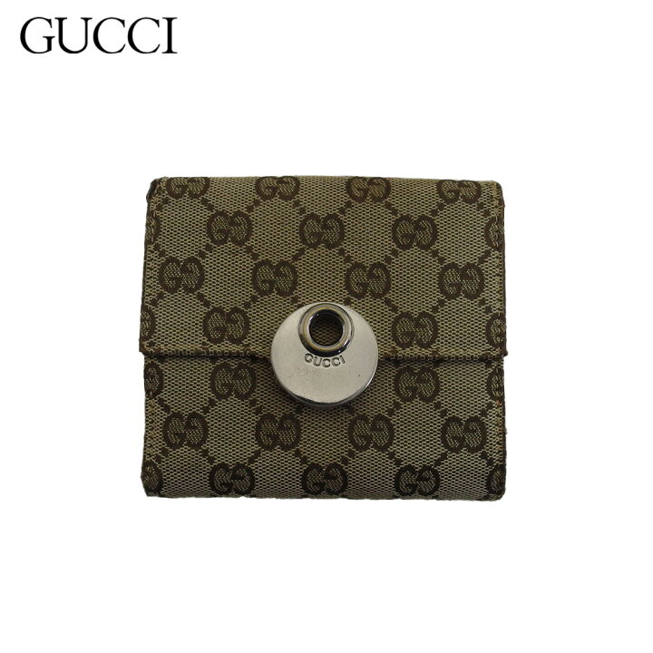 楽天市場】【秋Sale】グッチ GUCCI 二つ折り財布 GG柄 エクリプス  