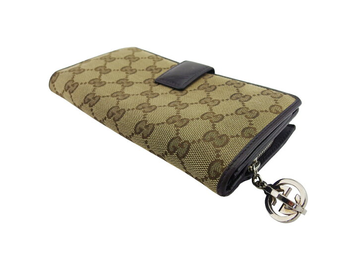楽天市場】【月替わりセール☆29％OFFクーポン】グッチ GUCCI 長財布 