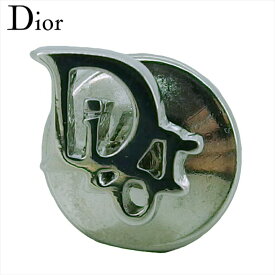 【楽天スーパーSALE★最大50％OFF】ディオール Dior タイピン ロゴ タイタック式 シルバー メンズ 中古 ブランド ハイブランド ヴィンテージ