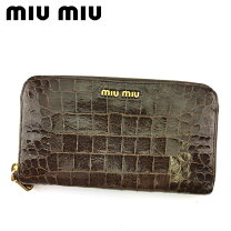楽天市場】miumiu 財布 クロコの通販