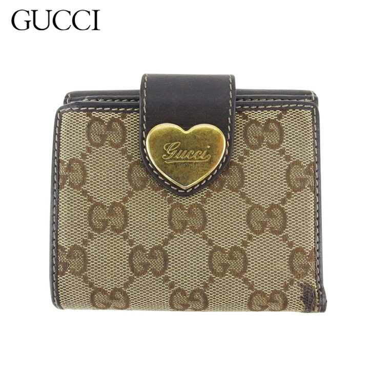 楽天市場】【決算前SALE☆50％OFFクーポン】グッチ GUCCI 二つ折り財布 