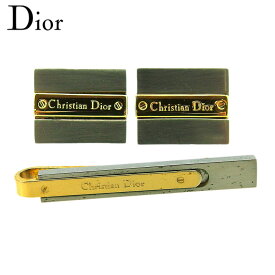 【楽天スーパーSALE★最大50％OFF】ディオール Dior カフス 2アイテムセット商品 ロゴ シルバー ゴールド レディース 中古 ブランド ハイブランド ヴィンテージ