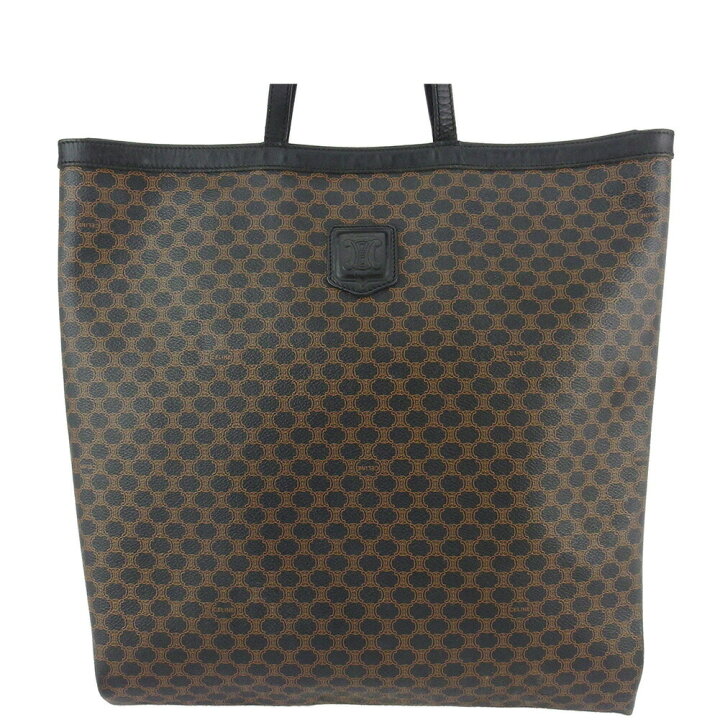 新品 タグ付き】CELINE セリーヌ マカダム ブラック トートバッグ 楽天