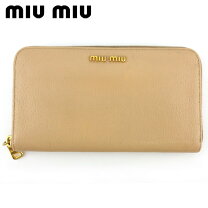 楽天市場】miumiu 長財布 ベージュ（レディース財布｜財布・ケース 