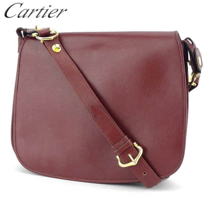 楽天市場】【秋Sale】カルティエ CARTIER ショルダーバッグ マスト 