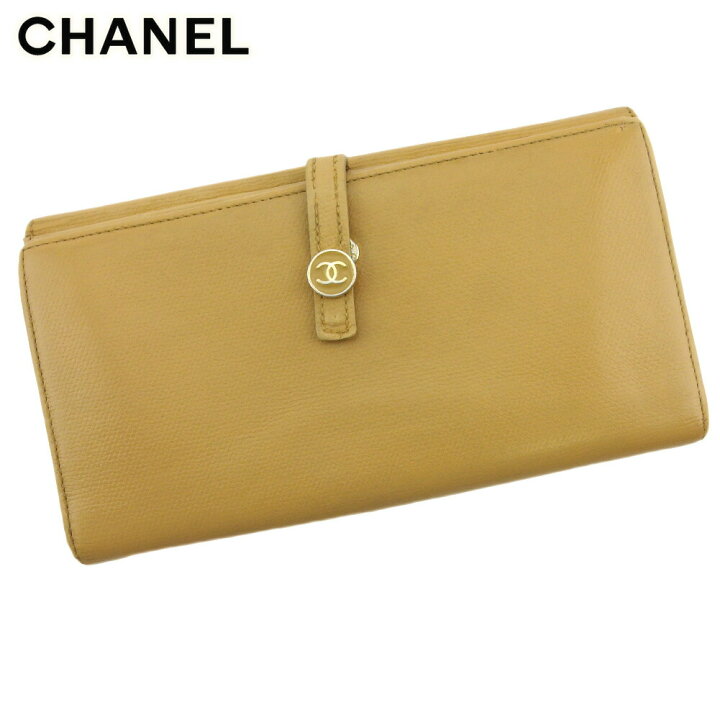 楽天市場】【秋Sale】シャネル CHANEL 長財布 ココボタン オールド 