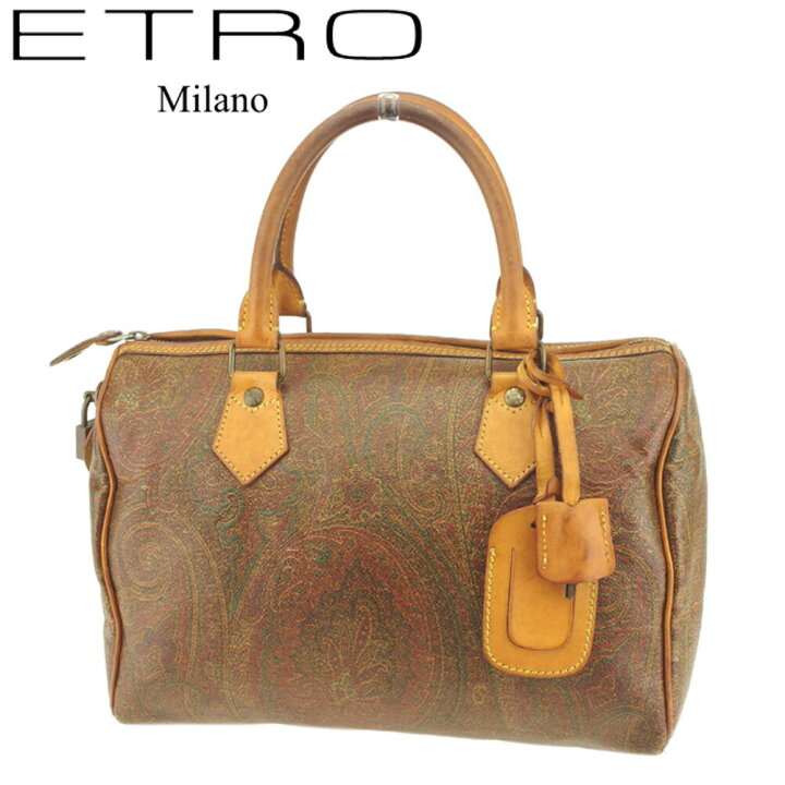 楽天市場】【春のご褒美SALE☆21％OFFクーポン】エトロ ETRO ボストン 