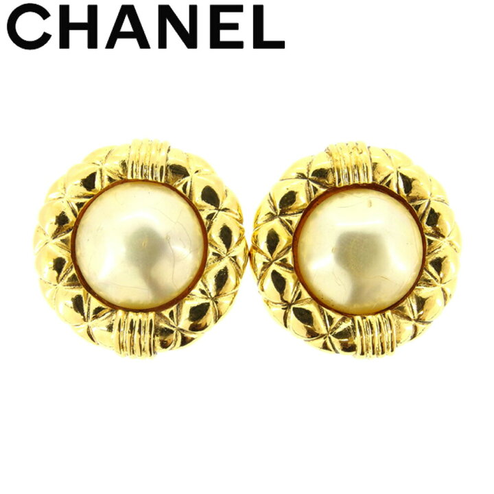 楽天市場】【楽天スーパーSALE10%OFF】シャネル CHANEL イヤリング 
