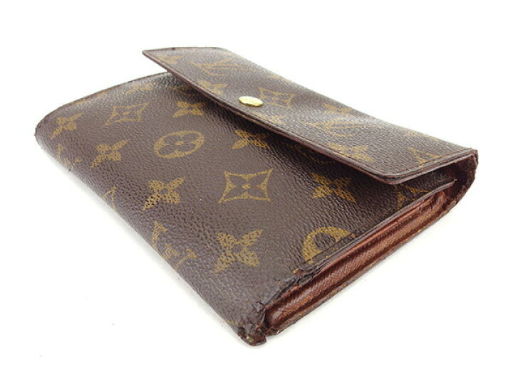 楽天市場】ルイ・ヴィトン LOUIS VUITTON 三つ折り財布 モノグラム  